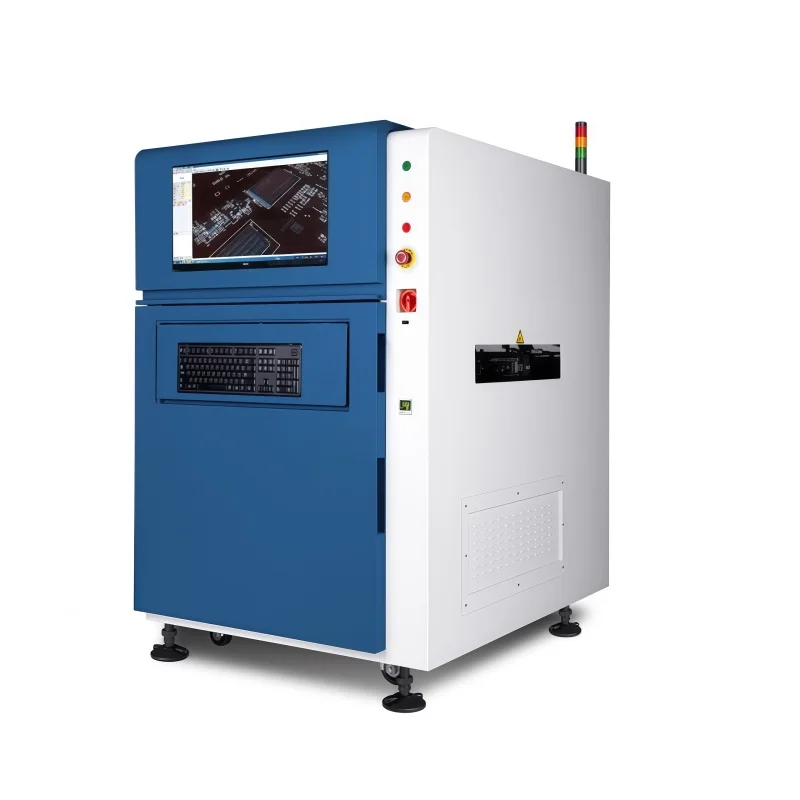 Online fully automatic 3D AOI inspection machine