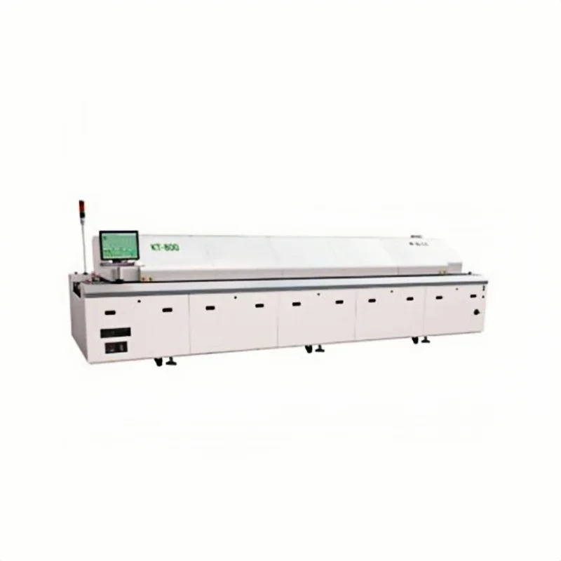 Ten temperature zone lead-free hot air reflow soldering 800/800D